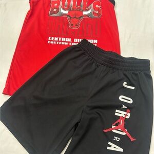 Jordan Shorts & Bulls Jersey 10/12